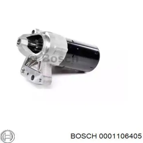 0001106405 Bosch Motor de arranque