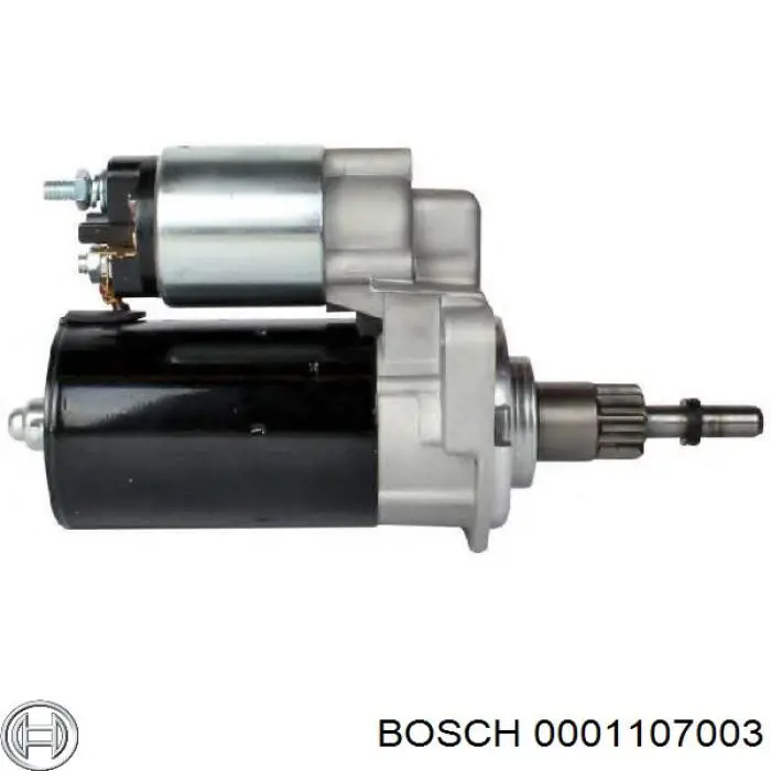0001107003 Bosch motor de arranque