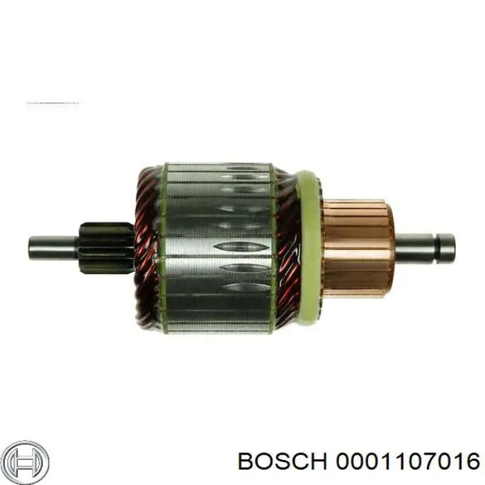 0001107016 Bosch motor de arranque