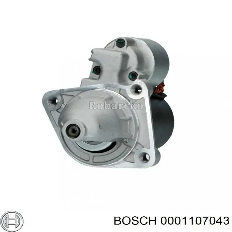 0001107043 Bosch motor de arranque