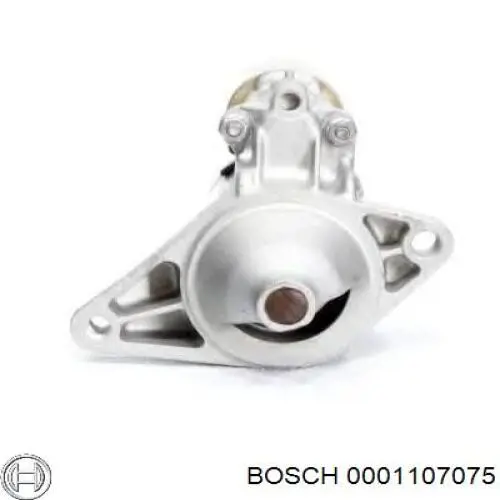 0001107075 Bosch motor de arranque