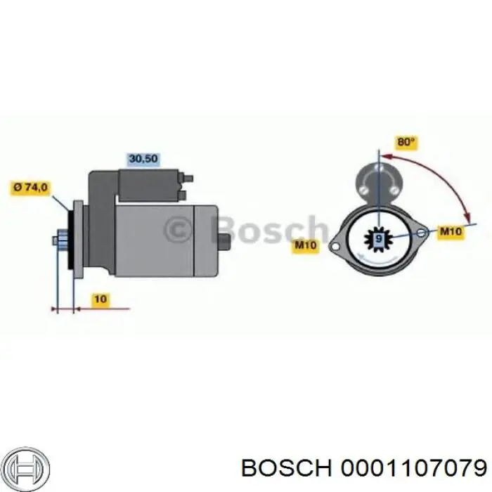 0001107079 Bosch
