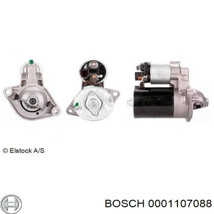 0001107088 Bosch motor de arranque