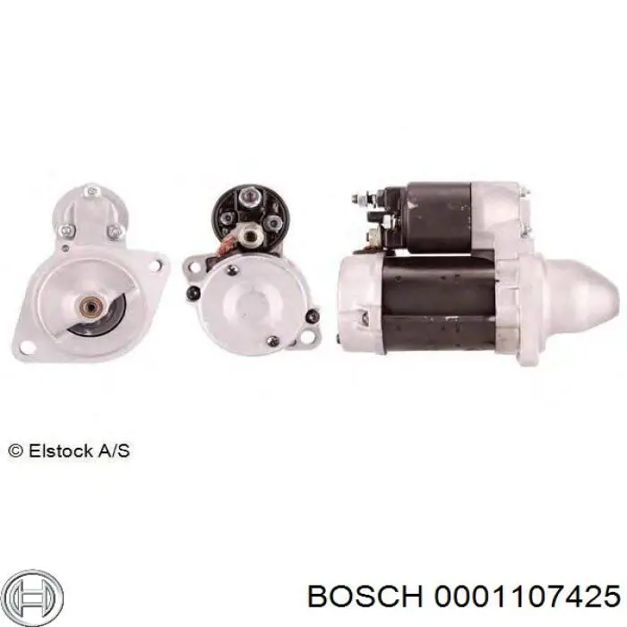 Motor de arranque 0001107425 Bosch
