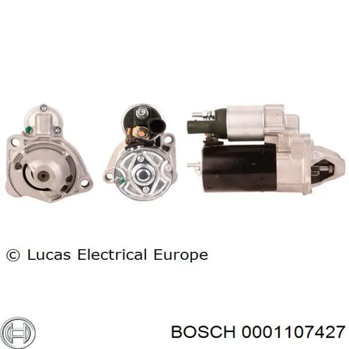 0001107427 Bosch motor de arranque