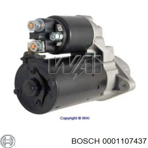 Comprar 0001107437 Bosch Motores de arranque