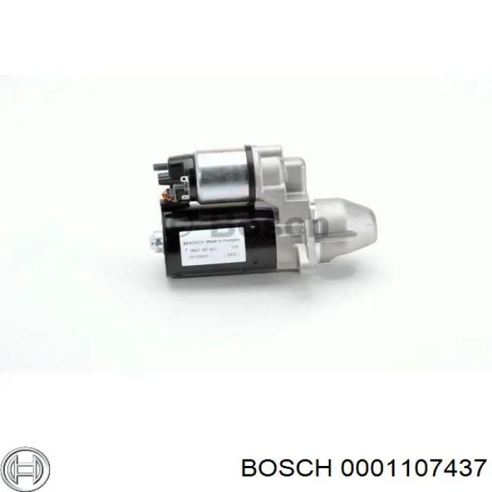 0001107437 Bosch motor de arranque