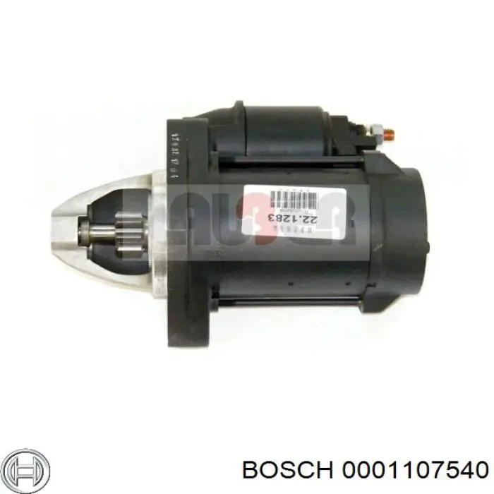 0001107540 Bosch motor de arranque
