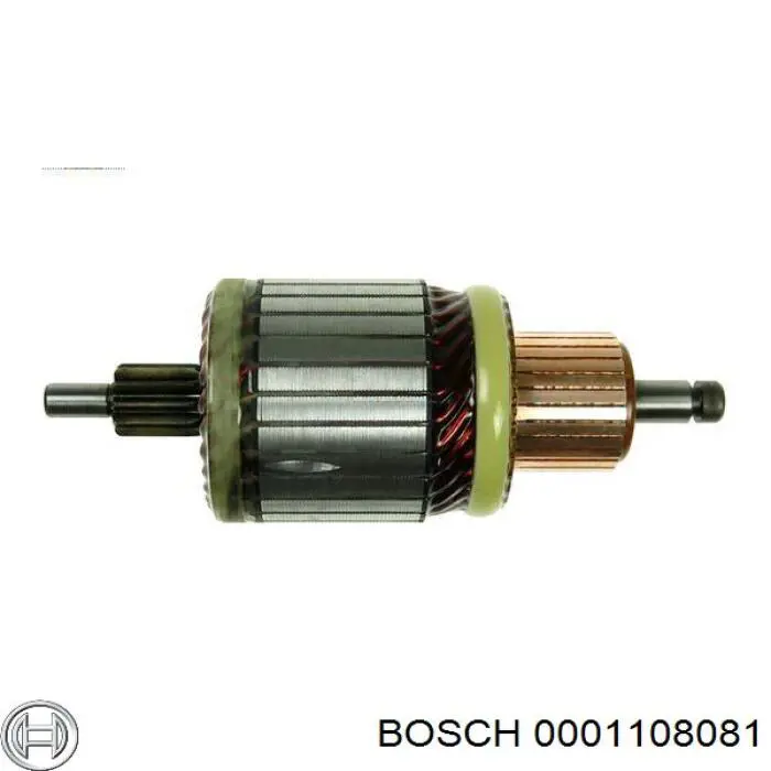 0001108081 Bosch motor de arranque