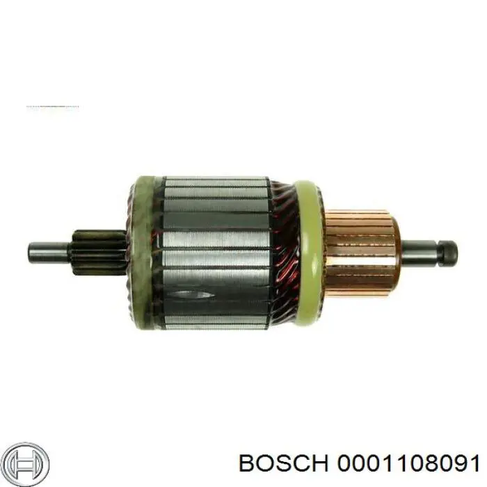 0001108091 Bosch motor de arranque