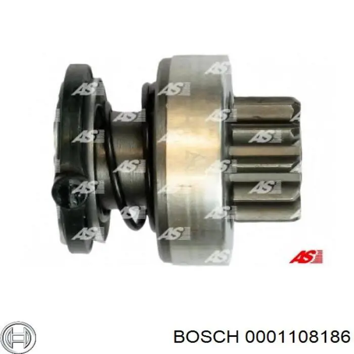 0001108186 Bosch motor de arranque