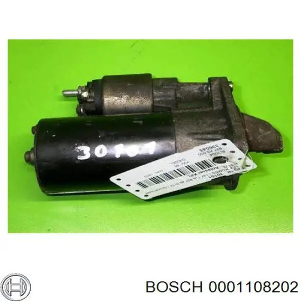 0001108202 Bosch motor de arranque