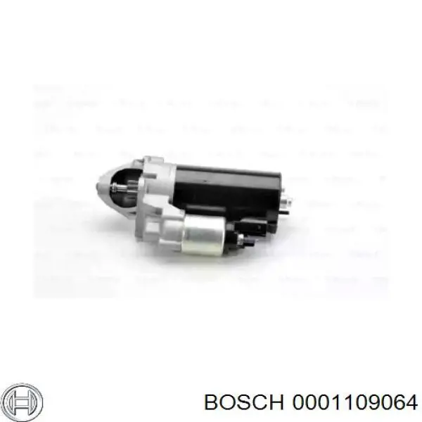 Motor de arranque 0001109064 Bosch