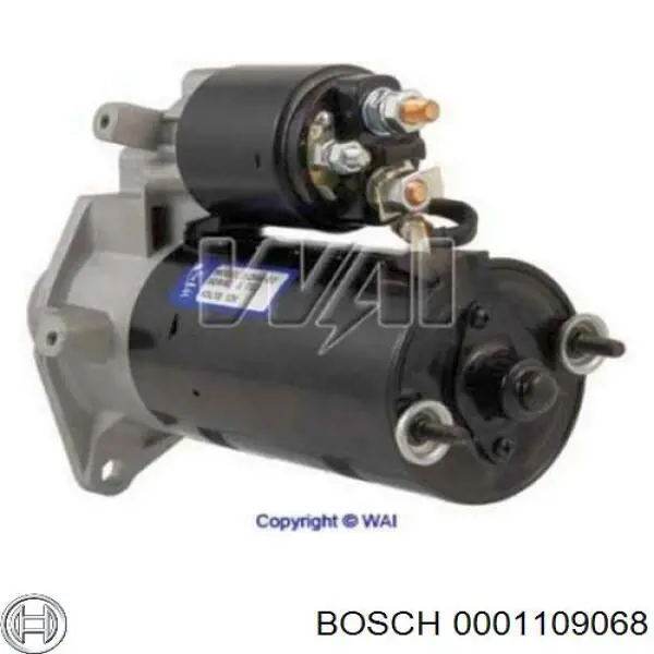 0001109068 Bosch motor de arranque