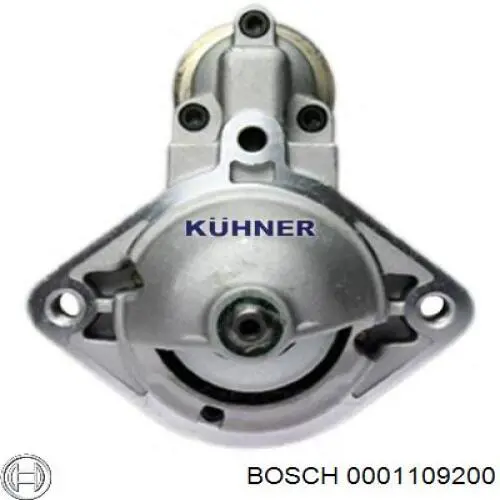 0001109200 Bosch motor de arranque