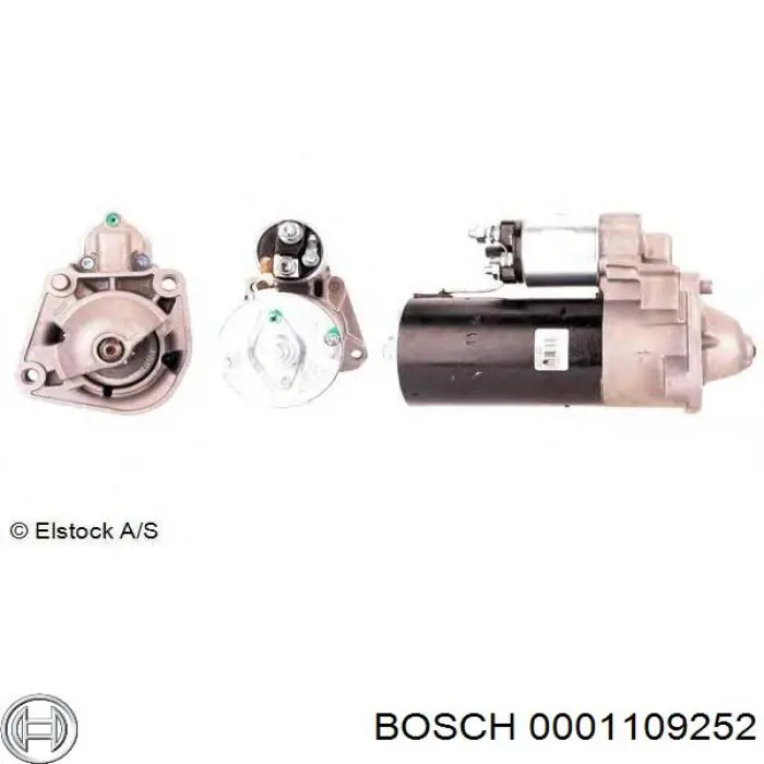 Arrancador Bosch 0001109252