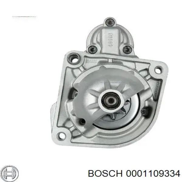 0001109334 Bosch motor de arranque
