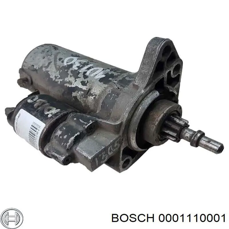 0001110001 Bosch motor de arranque