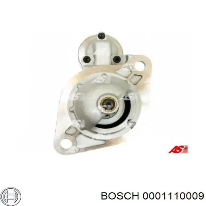 Motor de arranque 0001110009 Bosch