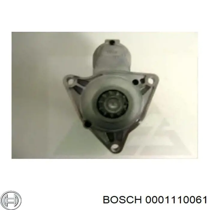 0001110061 Bosch motor de arranque