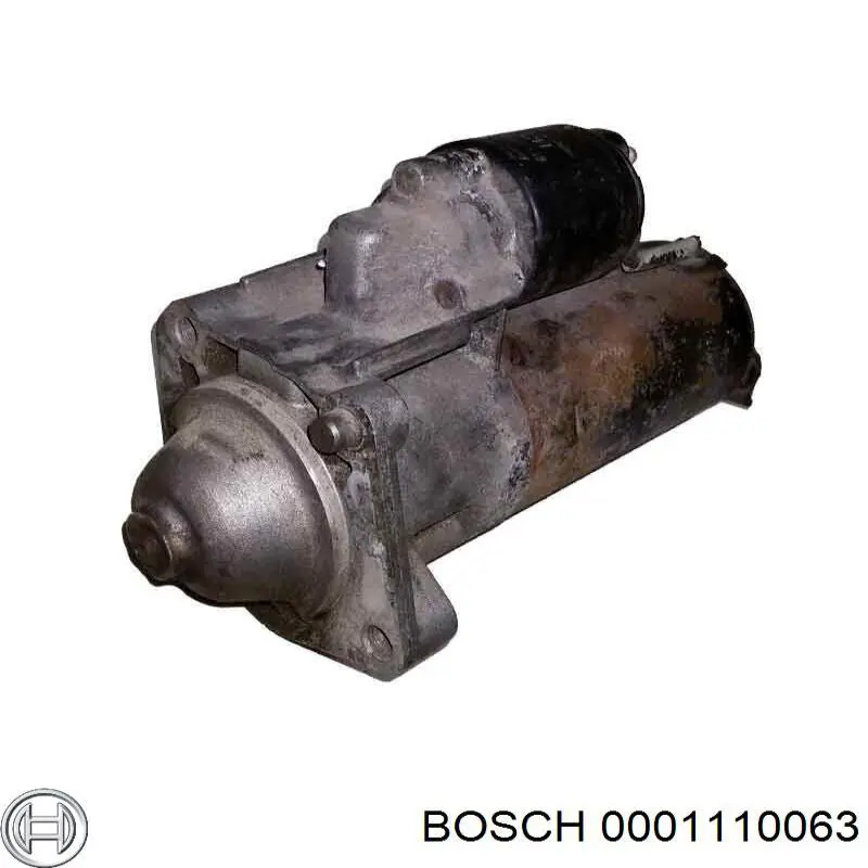 0001110063 Bosch motor de arranque