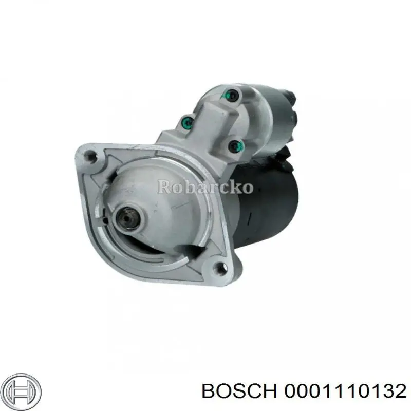 0001110132 Bosch motor de arranque