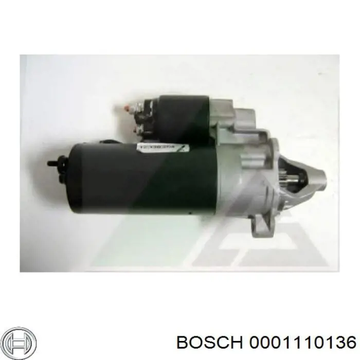 0001110136 Bosch motor de arranque