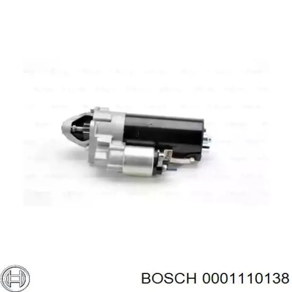 0001110138 Bosch Motor de arranque