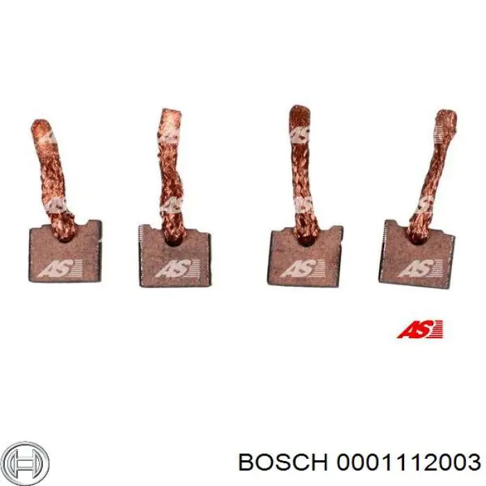 0001112003 Bosch motor de arranque