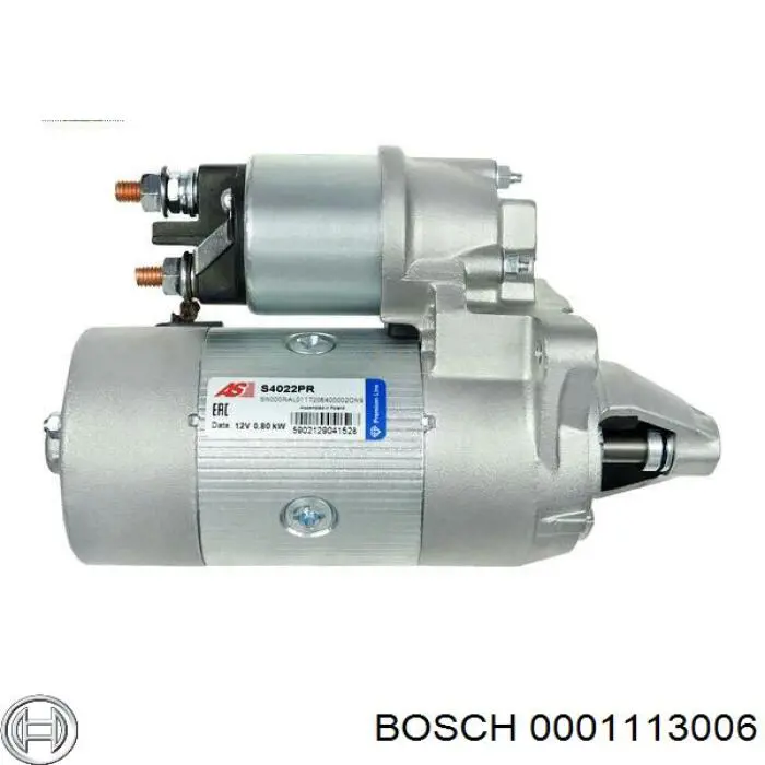 0001113006 Bosch motor de arranque