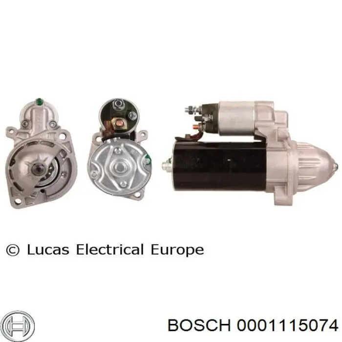 Burro de arranque  Bosch 0001115074 precio, desde 54,00 EUR
