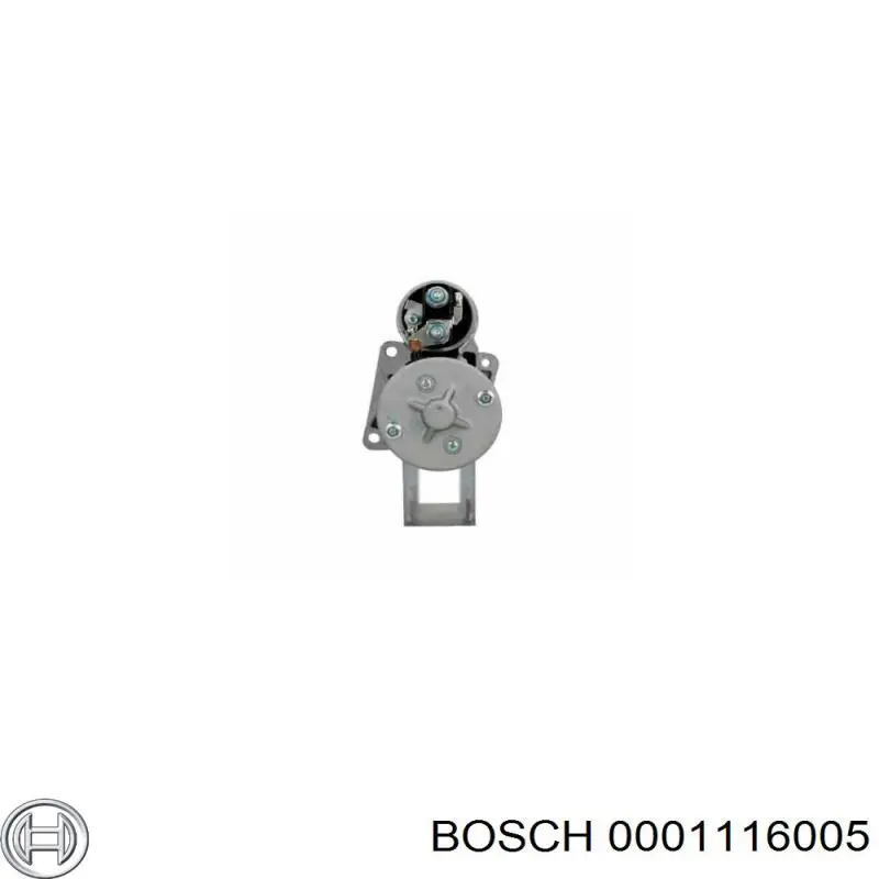 0001116005 Bosch motor de arranque