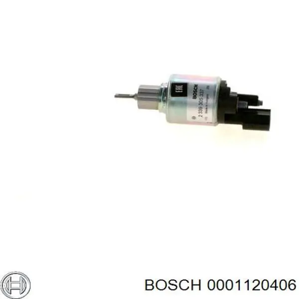 0001120406 Bosch motor de arranque