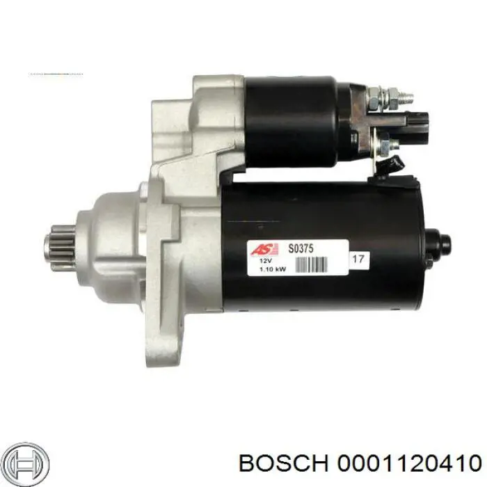 0001120410 Bosch motor de arranque