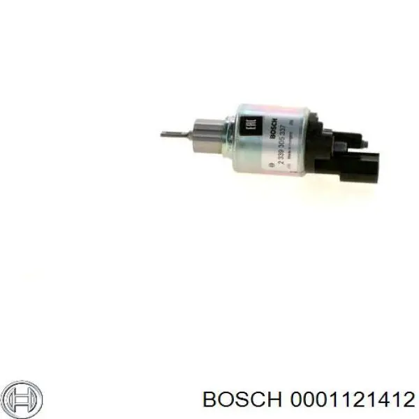 0001121412 Bosch motor de arranque