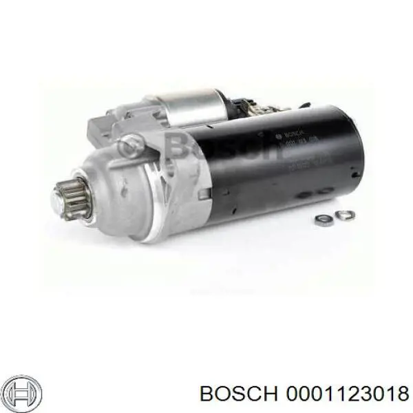 0001123018 Bosch motor de arranque