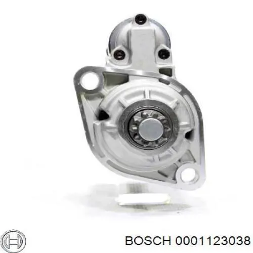 0001123038 Bosch motor de arranque