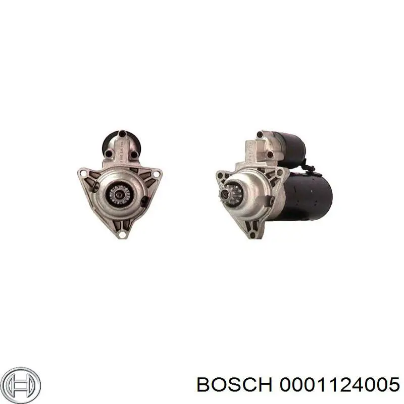 0001124005 Bosch motor de arranque