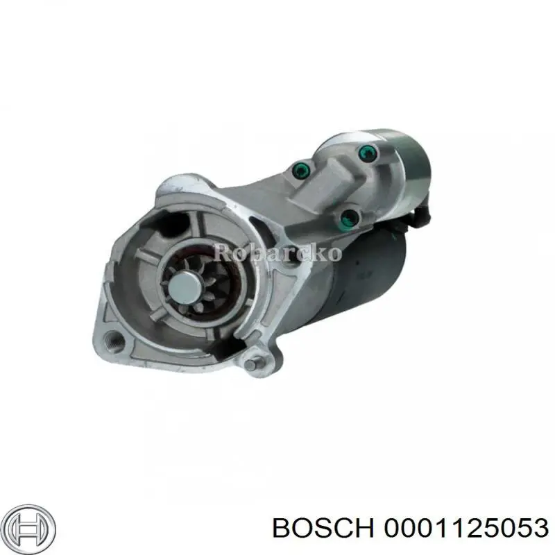 0001125053 Bosch motor de arranque