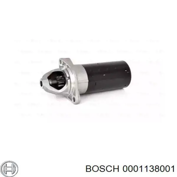 0001138001 Bosch motor de arranque