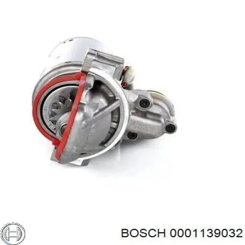 0001139032 Bosch motor de arranque