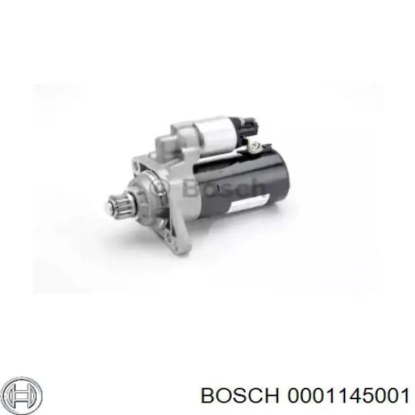 0001145001 Bosch motor de arranque