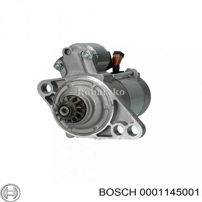 Motor de arranque 0001145001 Bosch
