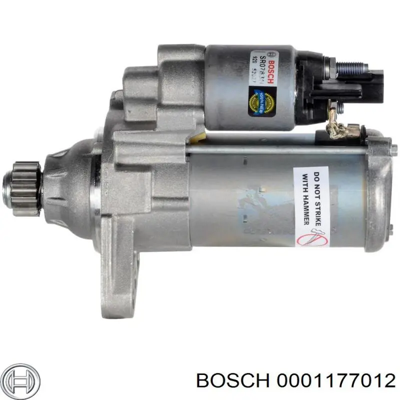 0001177012 Bosch motor de arranque