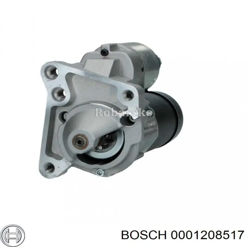 Motor de arranque 0001208517 Bosch