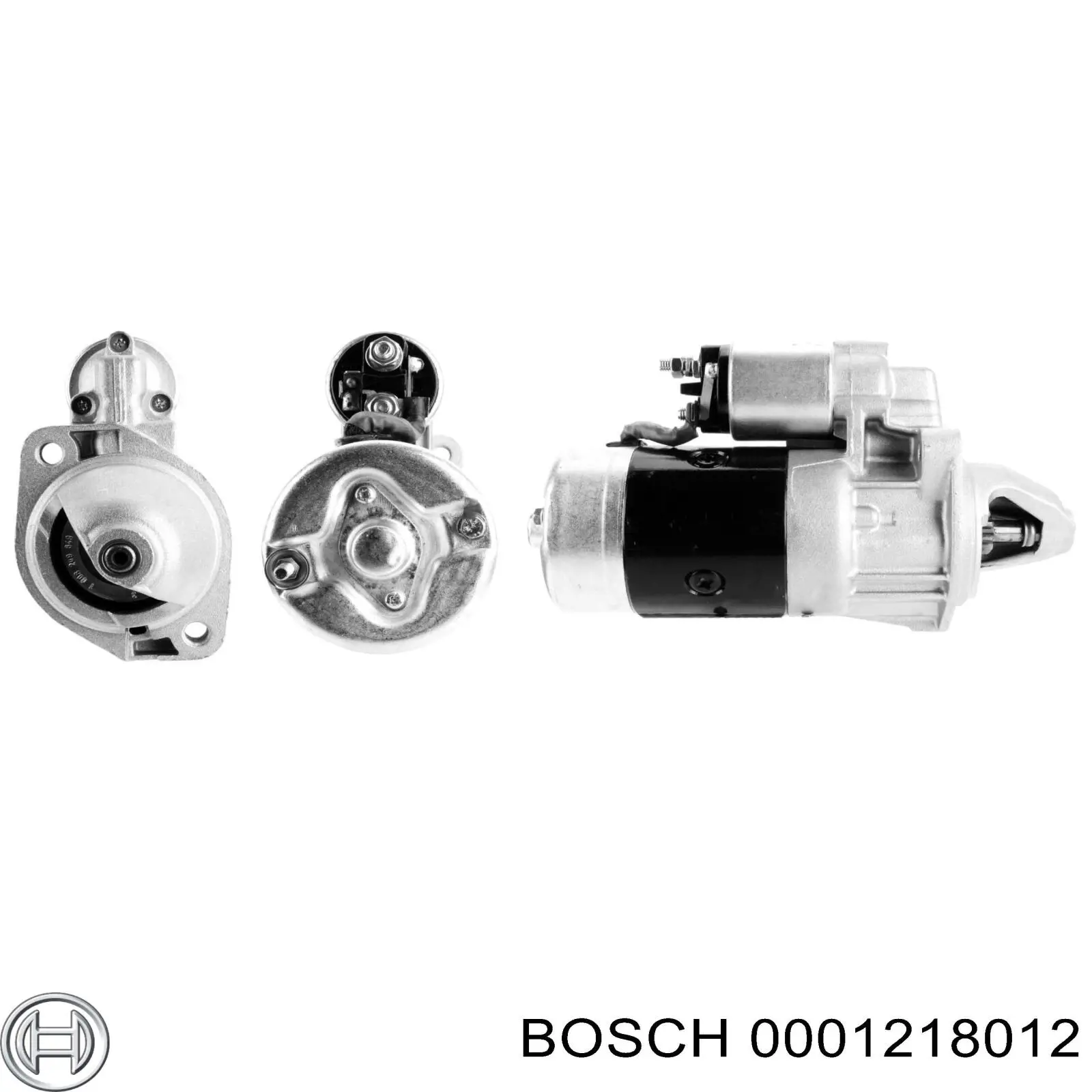 Motor de arranque 0001218012 Bosch