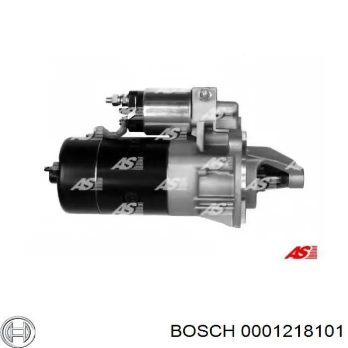 0001218101 Bosch motor de arranque