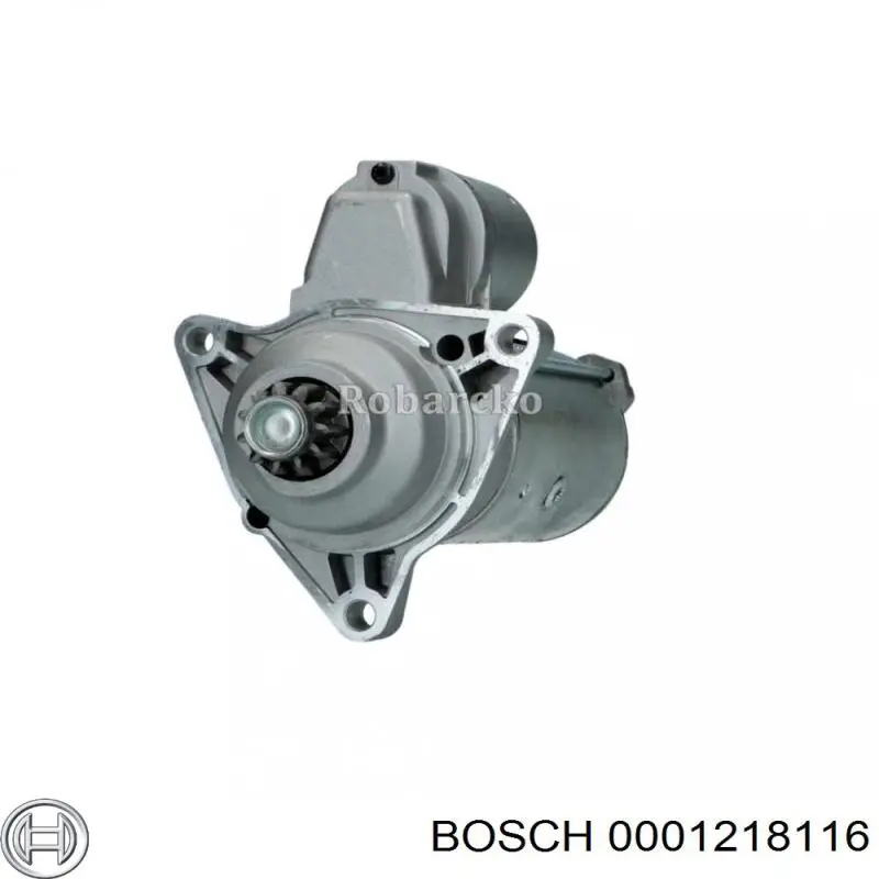 0001218116 Bosch Arranque motores