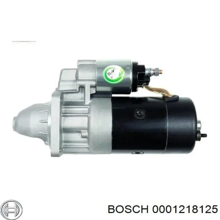 0001218125 Bosch motor de arranque