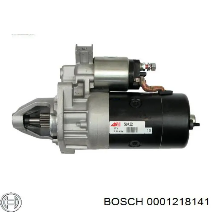 0001218141 Bosch motor de arranque